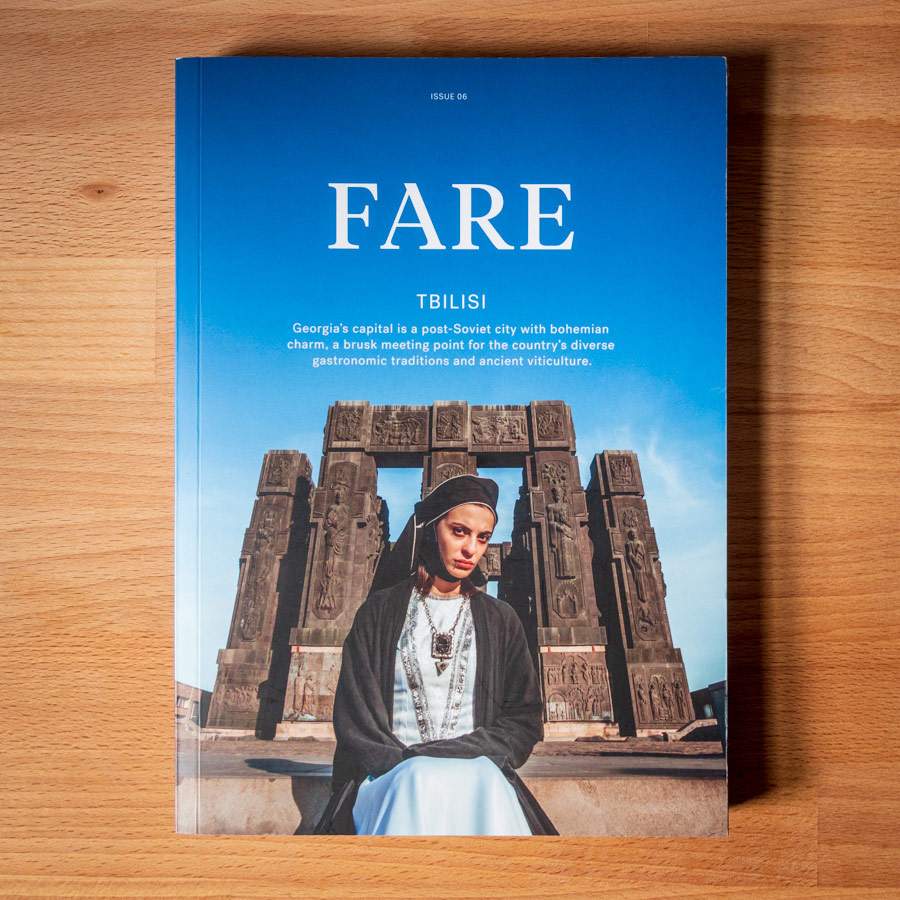 Fare magazine - Georgia cover